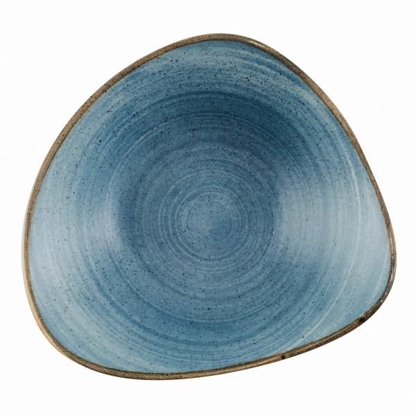 Stonecast Raw Teal Triangel Schüssel 18.5cm, 37cl