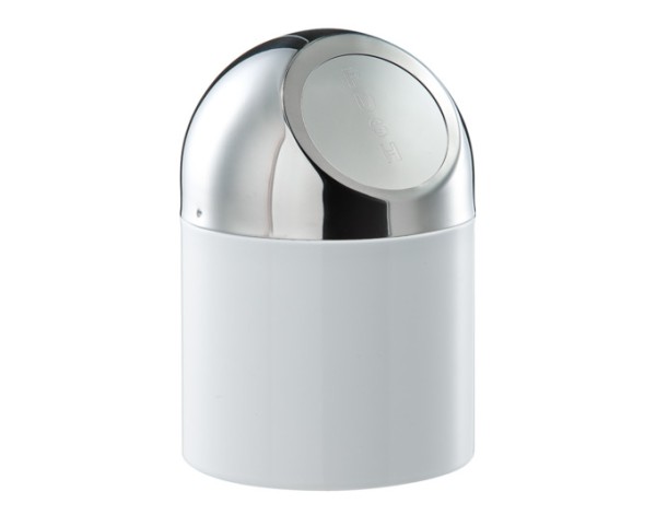 Tischabfalleimer weiss ø12cm