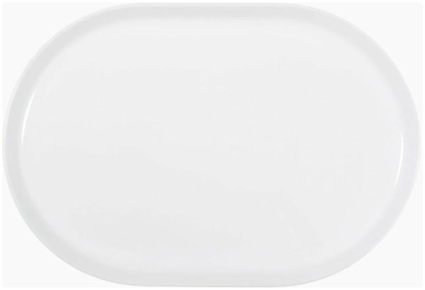 Nordika Platte 34x23cm weiss