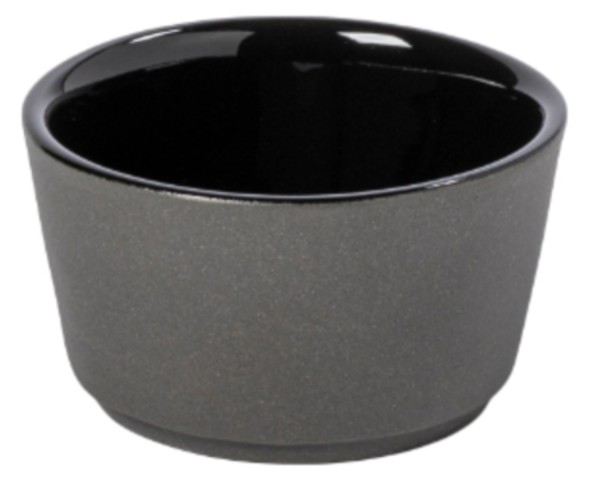 Lagoa Ecogres Auflaufform 60ml 6.9x6.8cm H3.9cm schwarz