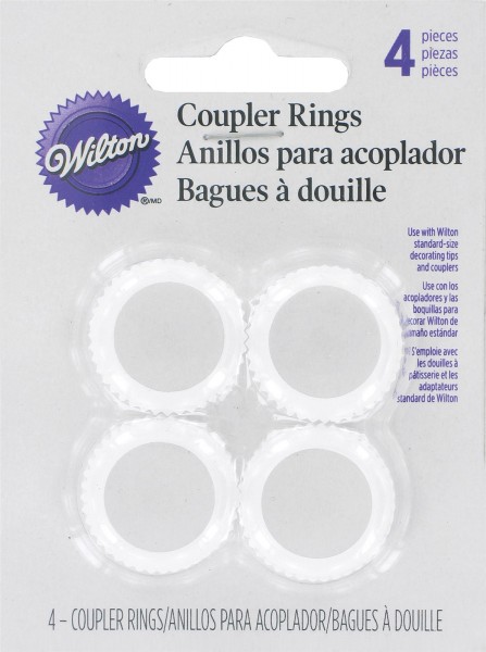 Koppler Ring Set 4 tlg. zu Icing u. Geltuben
