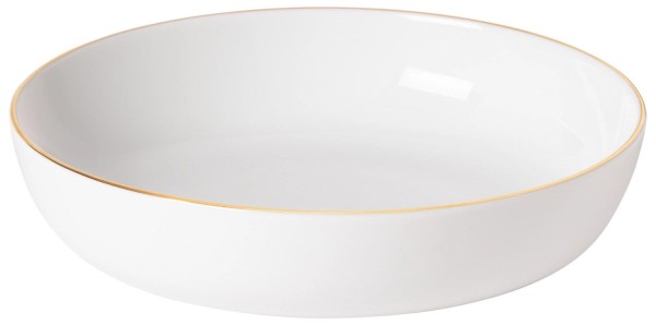 Resonance Teller tief Goldrand D21 H4.4cm 84.6cl weissgold