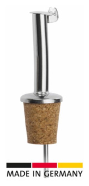Ausgiesser Inox Standard Naturkorken