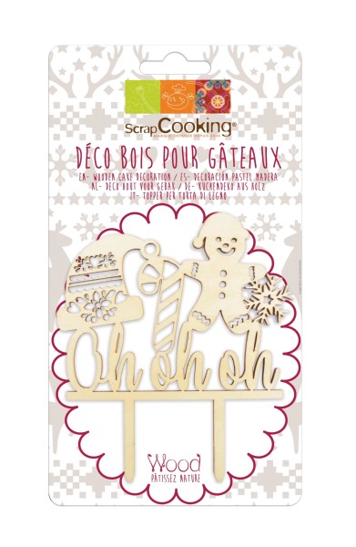 CaKe Topper aus Holz Oh oh oh