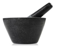 Mörser Herbs Schwarz