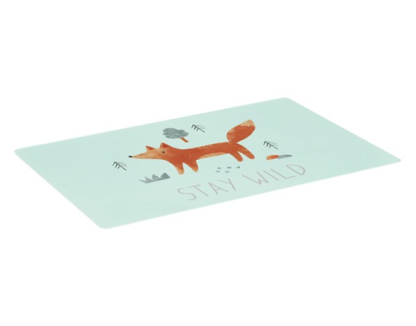 Tischset Stay wild Fuchs 45x30