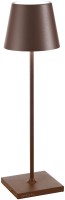 Poldina Pro Tischlampe 11.1x38cm corten