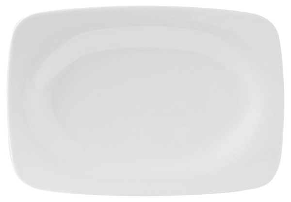 Verona BC Teller viereckig flach 19.5x28cm