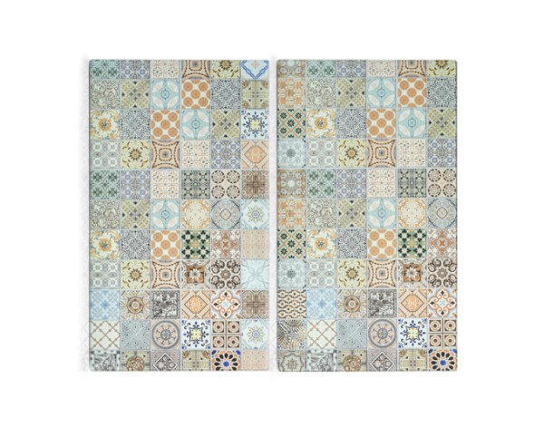 Herdabdeckplatte Mosaik 2St.