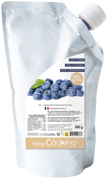 Früchtepürée Blueberry 500g