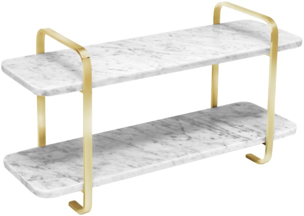 Decò Buffetständer 15x50cm Carrara Marble