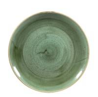 Stonecast Samphire Green Coupe Teller 26cm