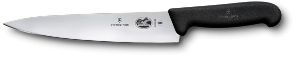 Fibrox, Kochmesser, 22cm, gerade, schwarz