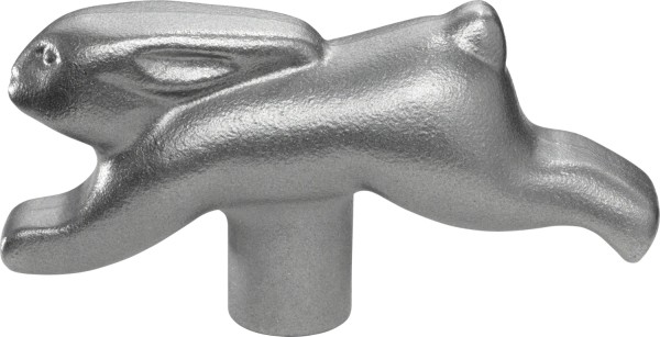 Ersatzknauf für Deckel, Hase