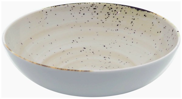 Rustico Teller tief coupe D18cm weiss
