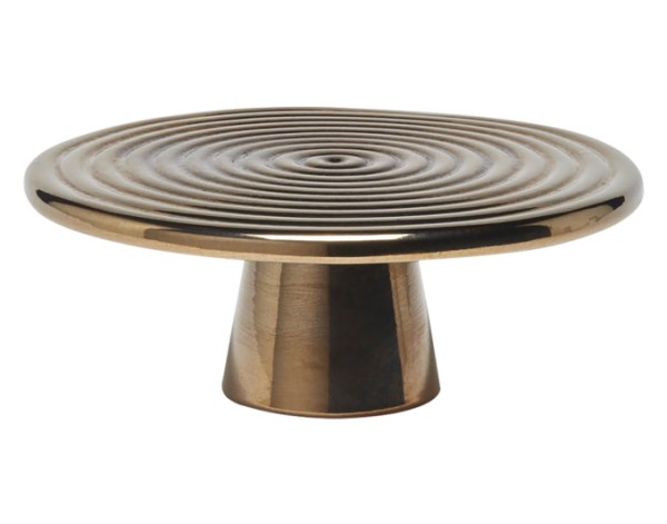 Teller a.Fuss platin ø20cm