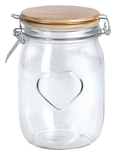 Vorratsglas Heart 1000ml