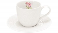 Rose Tee-Obertasse m. Untertasse, 250 ml