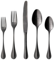 Nau Besteckset 5tlg antik schwarz