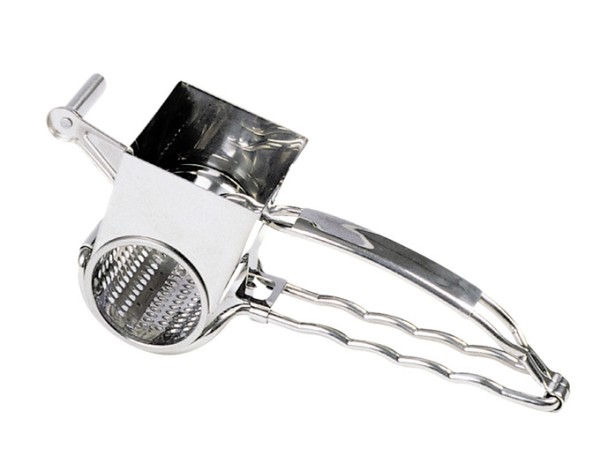 Käsereibe mit Kurbel Inox