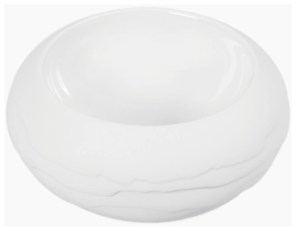 Terra Schale D12cm H5cm weiss