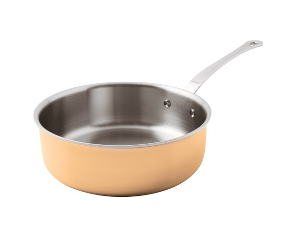 Stielkasserolle Series 15600 Kupfer, Induktion D20cm H7cm,