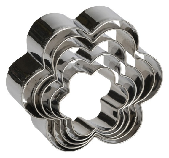 Ausstechformen Blume 5-teilig