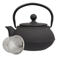 Arare Teekanne Gusseisen 0.6L schwarz