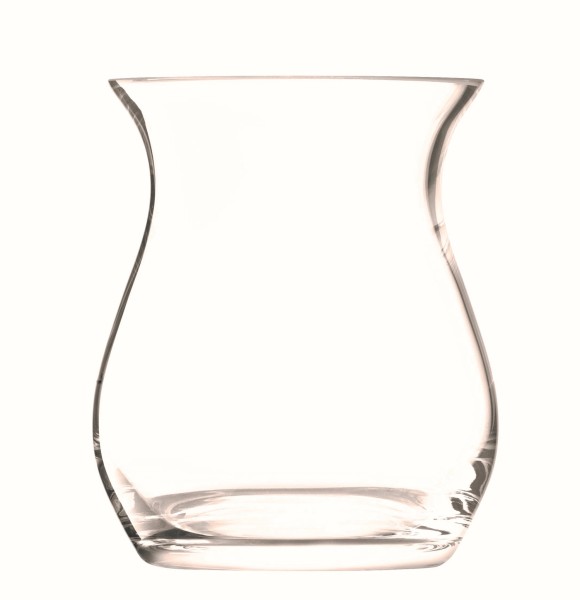 Flower Flared Vase für Bouquet H23cm transparent