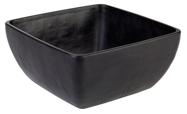Schale Slate Melamin, schieferoptik, 19x19cm, H9cm