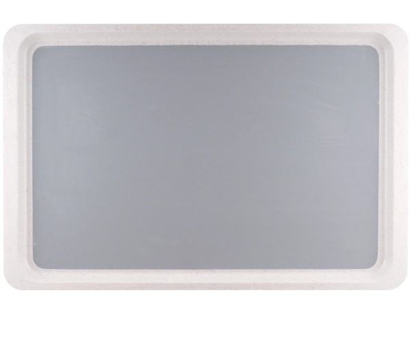 Tablett Euronorm Poly Classic Rutschfest, Grau 53x37cm