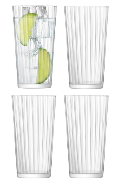 4er Set Gio Line Saftgläser gross 320ml klar