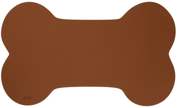 Napfunterlage hund 65x39cm L cognac