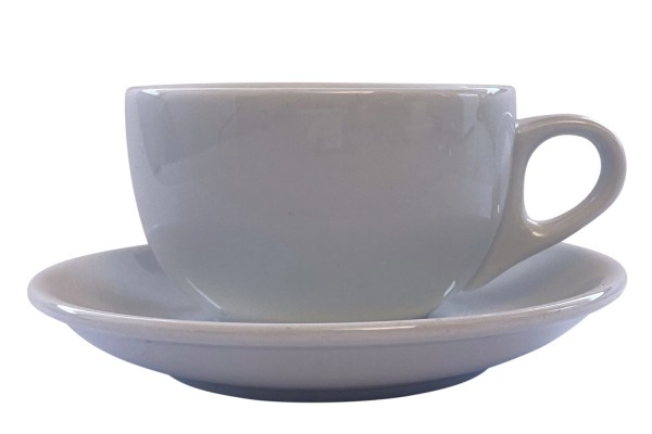 Luna Cappuccino Obertasse und Untere 0.22lt weiss