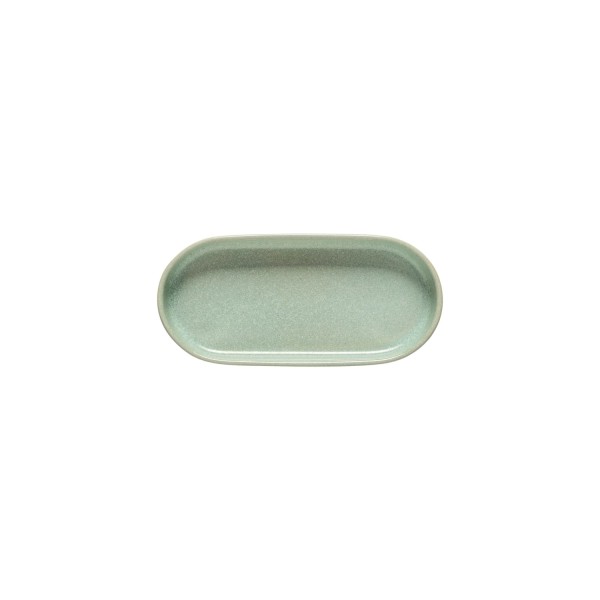 Redonda Servierplatte oval 21.2x9.8cm H2.7cm bay leaf