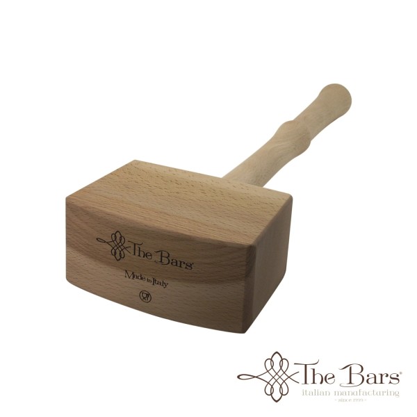 Wooden Ice Mallet In Natural Wood