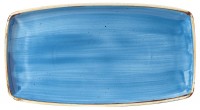Stonecast Cornflower Blue Platte rechteckig 35x18.5cm
