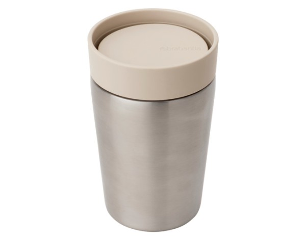 Isolierflasche soft beige 0.2l