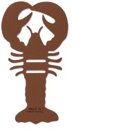 Hummer Besteckhalter cognac