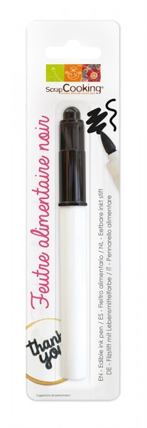 Lebensmittelstift schwarz