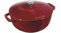 Cocotte 24 cm, rund, Grenadine Gusseisen