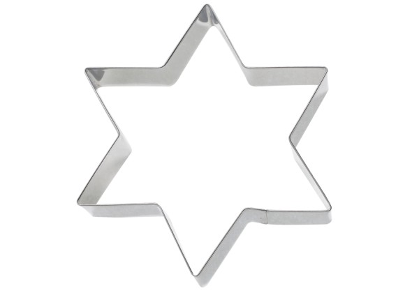 Lebkuchen-Ausstechform Stern, 12cm
