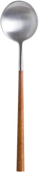 Mito Dessertlöffel L16.6cm brushed Holzgriff