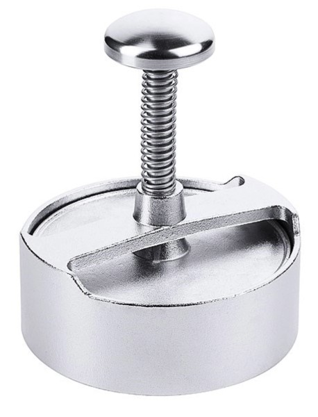 Hackfleischpresse D:12.5cm H: 3.5cm - Portionsgrösse 250gr.