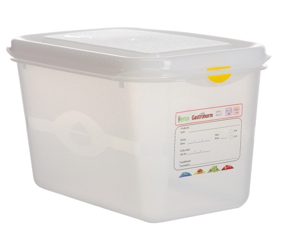 Frischhaltebox GN1/4 15cm 4.3lt mit Deckel und Clips