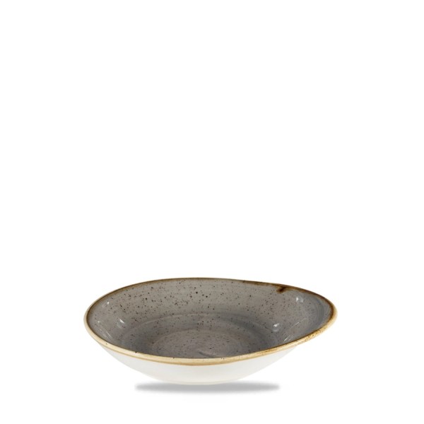 Stonecast Peppercorn Grey Schale tief 16x14.5cm