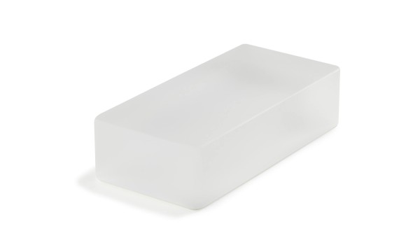 Ice Buffet Würfel 16.5x8x4cm weiss Nacryl