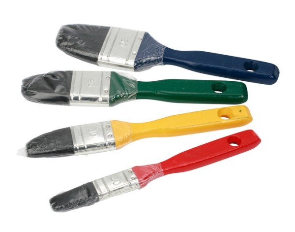 Lackierpinsel-Set 4Stk