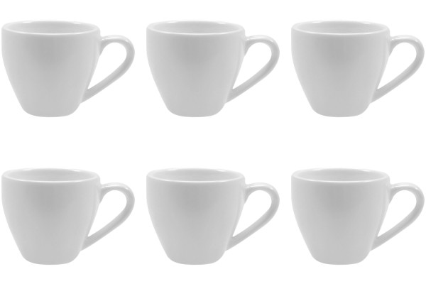 6er Set Italia Mokka Obertasse 0.01lt Aligro