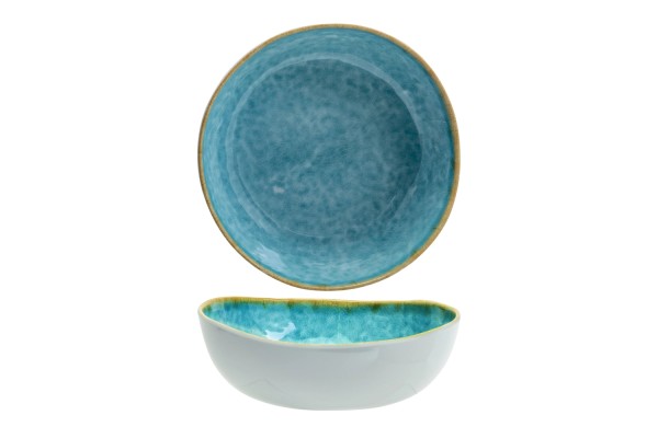 Laguna Azzurro Schüssel Melamin, 19x17x5cm